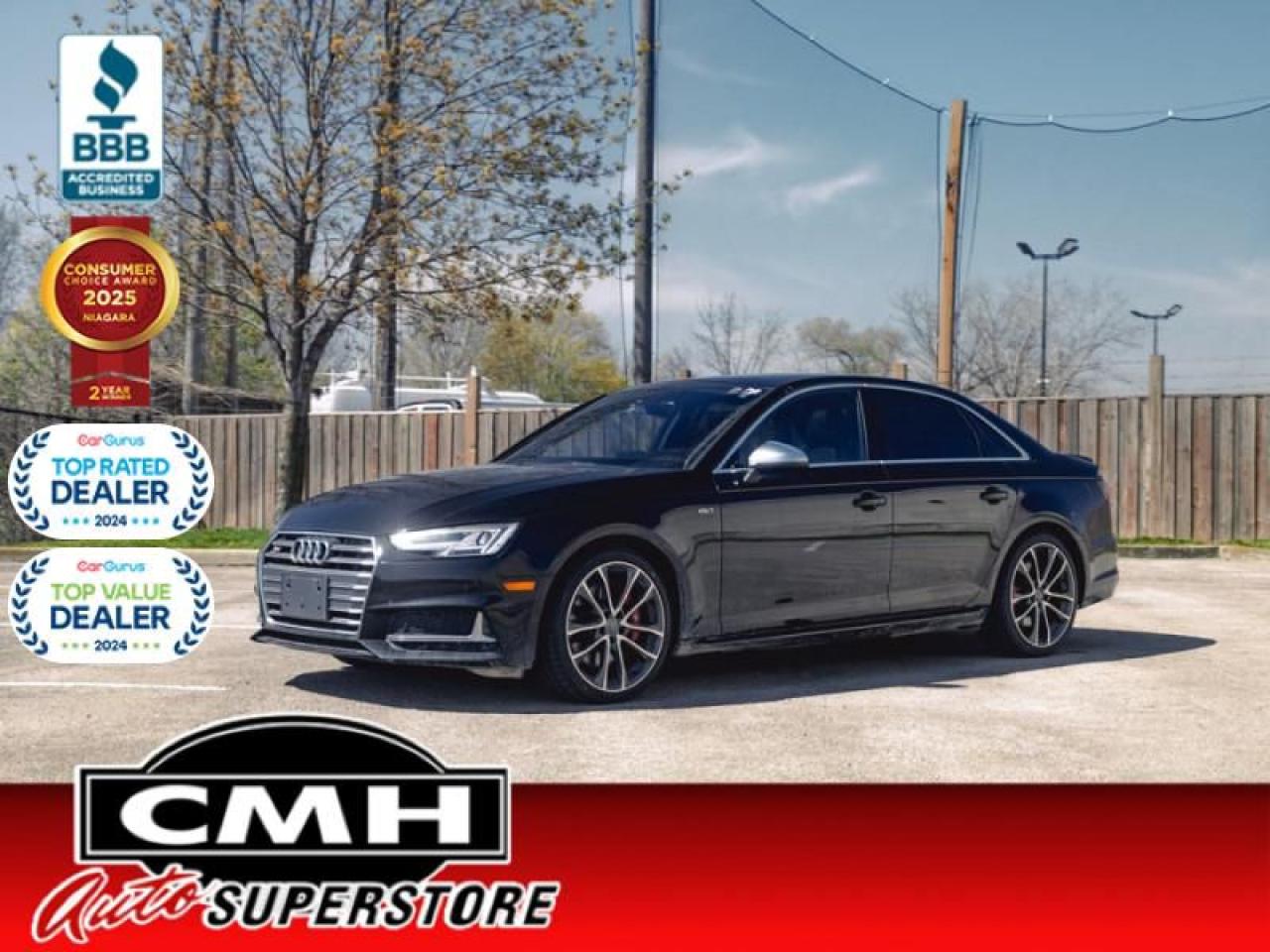 Used 2018 Audi S4 3.0T  **SUNROOF - MASSAGE SEATS** for sale in St. Catharines, ON