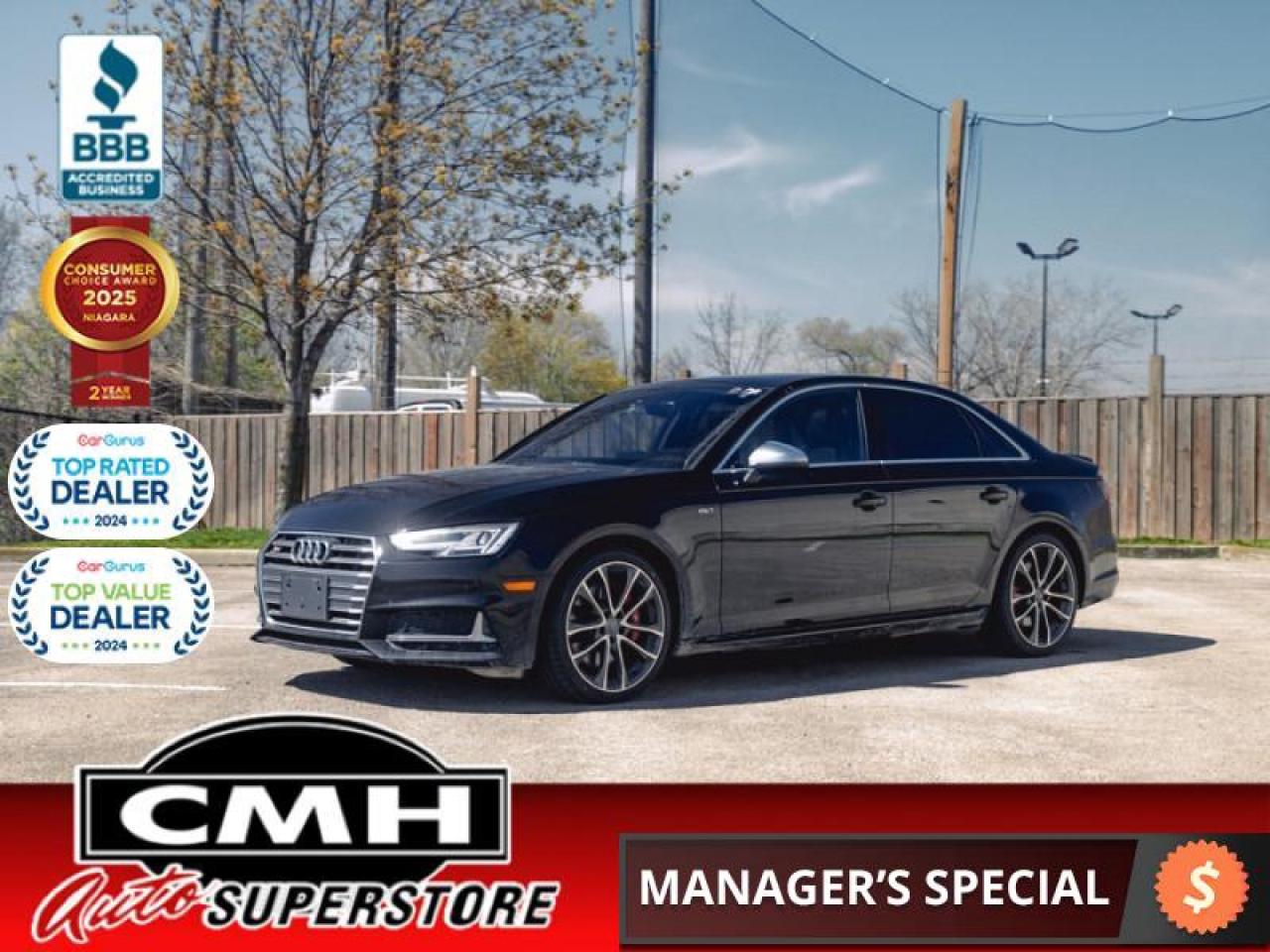 2018 Audi S4 3.0T  **SUNROOF - LOW KMS**