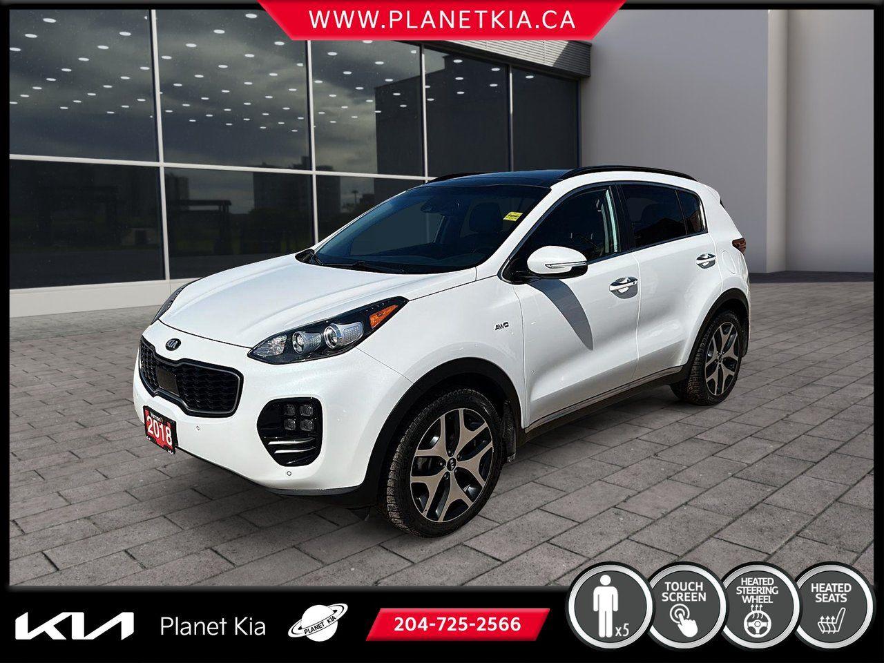 Used 2018 Kia Sportage SX TURBO for sale in Brandon, MB