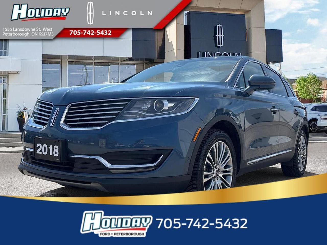 Used 2018 Lincoln MKX Reserve for sale in Peterborough, ON