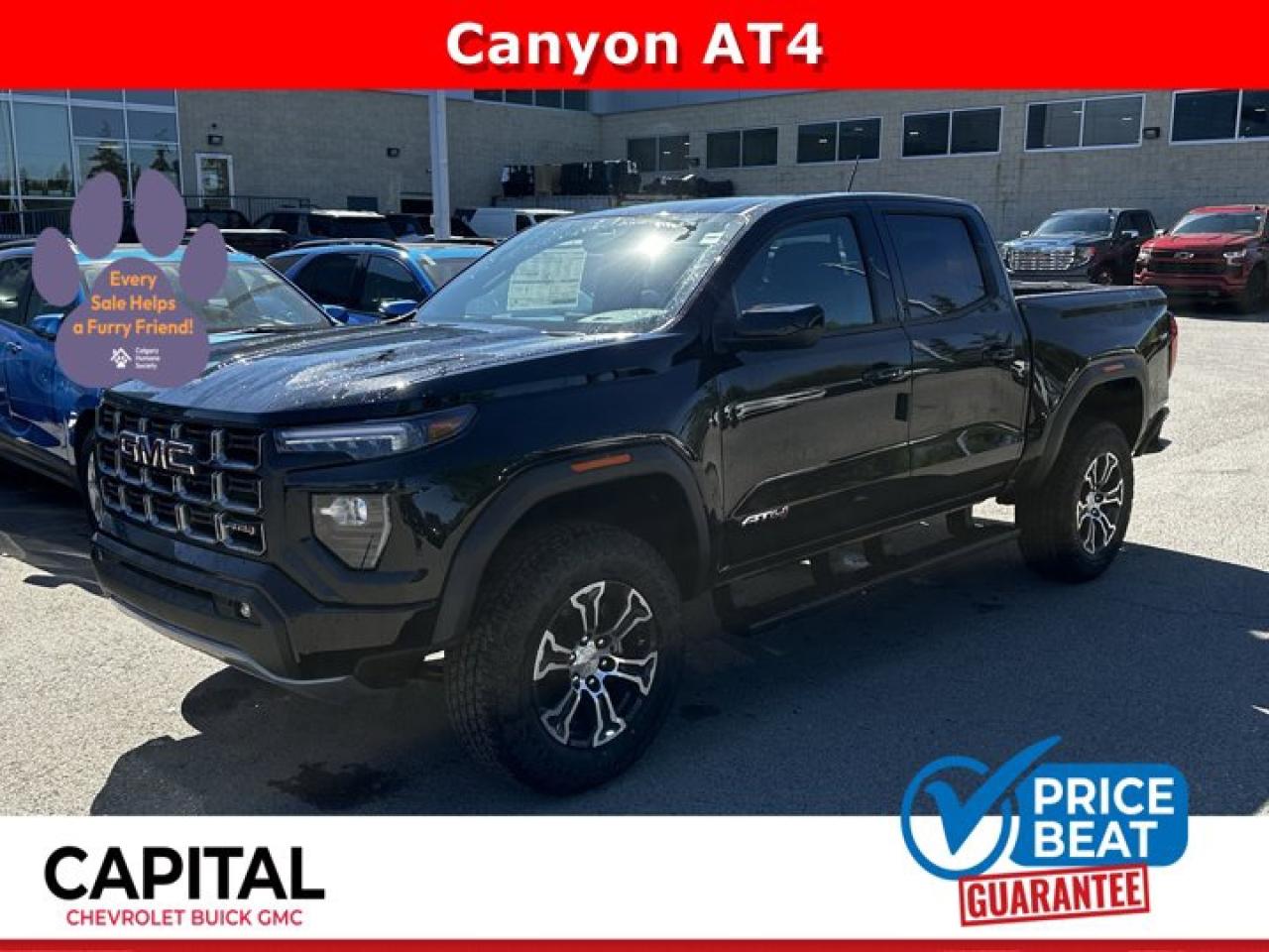 New 2025 GMC Canyon AT4 for sale in Calgary, AB