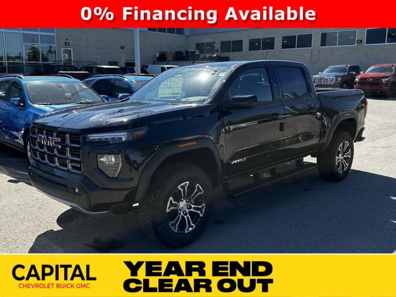 New 2025 GMC Canyon AT4 for sale in Calgary, AB