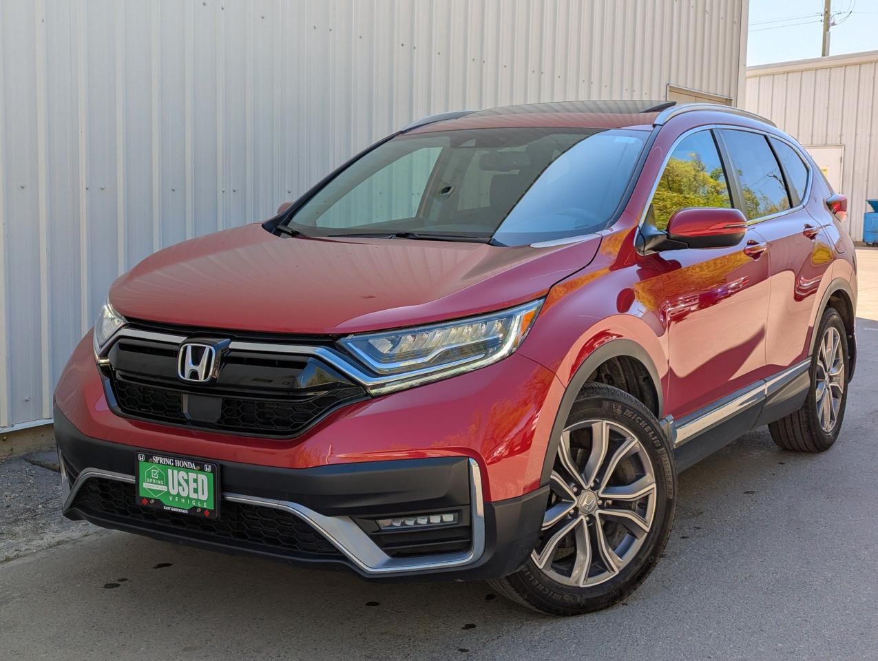 Used 2021 Honda CR-V Touring $263 BI-WEEKLY - NO REPORTED ACCIDENTS, EXTENDED WARRANTY, SMOKE-FREE, GREAT ON GAS for sale in Cranbrook, BC