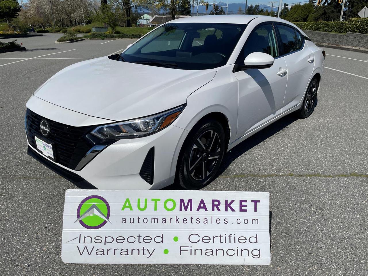 Used 2024 Nissan Sentra SV, LIKE NEW, GREAT FINANCING, WARRANTY, INSPECTED W/BCAA MBSHP! for sale in Surrey, BC