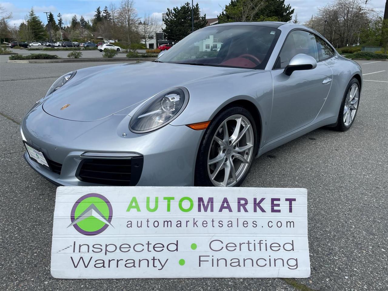 Used 2017 Porsche 911 7SP MAN, CARRERA, FINANCING, INSPECTED, WARRANTY AVAILABLE for sale in Surrey, BC