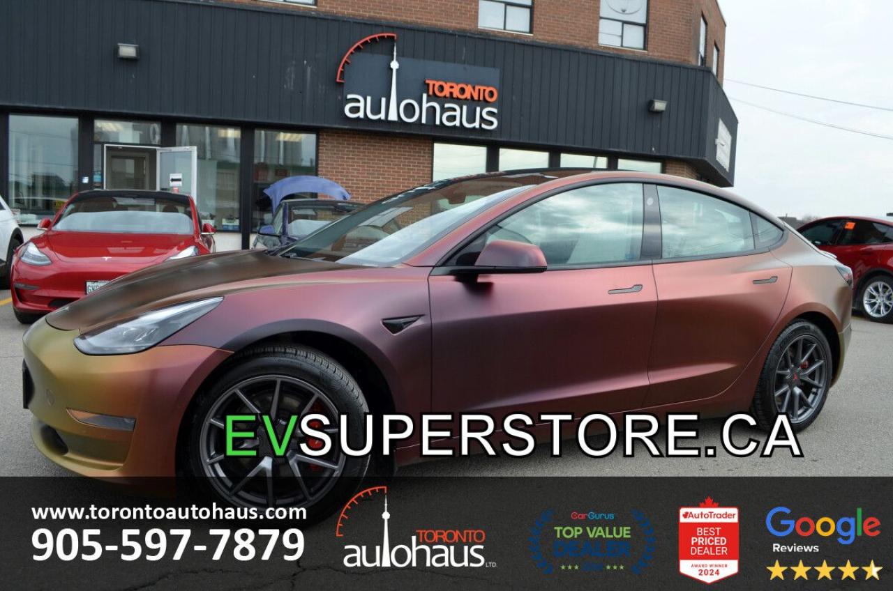 Used 2021 Tesla Model 3 SR+ I WHITE INT. I OVER 100 TESLAS IN STOCK for sale in Concord, ON
