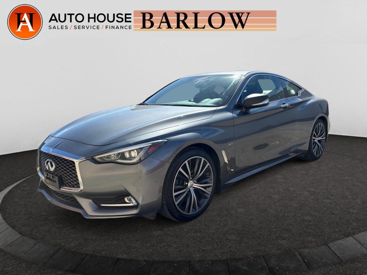 Used 2017 Infiniti Q60 3.0t COUPE LEATHER NAVI BCAMERA SUNROOF for sale in Calgary, AB