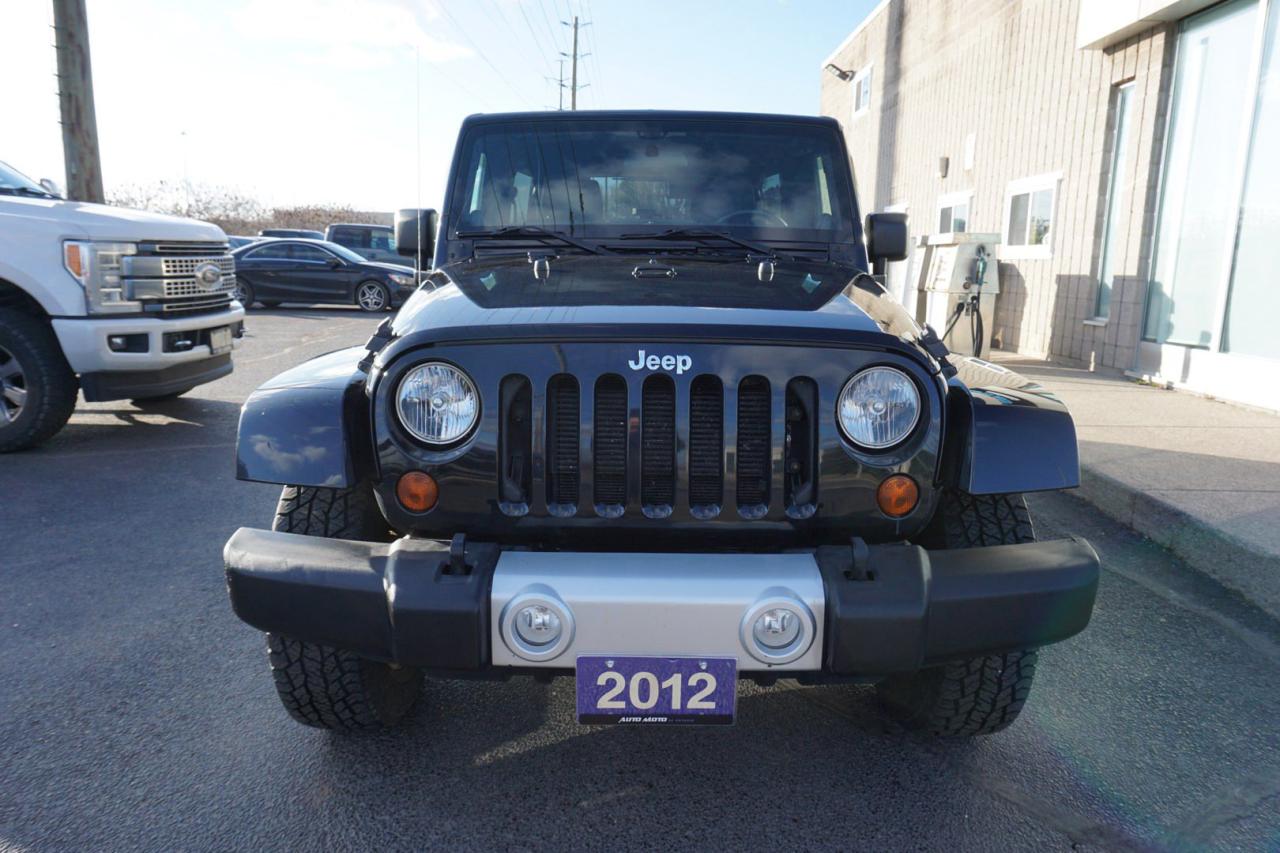 2012 Jeep Wrangler V6 UNLIMITED SAHARA 4WD CERTIFIED *36 SERVICE HISTORY* BLUETOOTH CRUISE ALLOYS FOG LIGHT - Photo #2