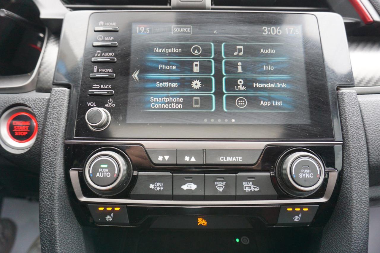 2020 Honda Civic Si TOURING PKG CERTIFIED *FREE ACCIDENT* NAV DUEL CAMERA SUNROOF HEATED ALLOYS BLUETOOTH CRUISE - Photo #26