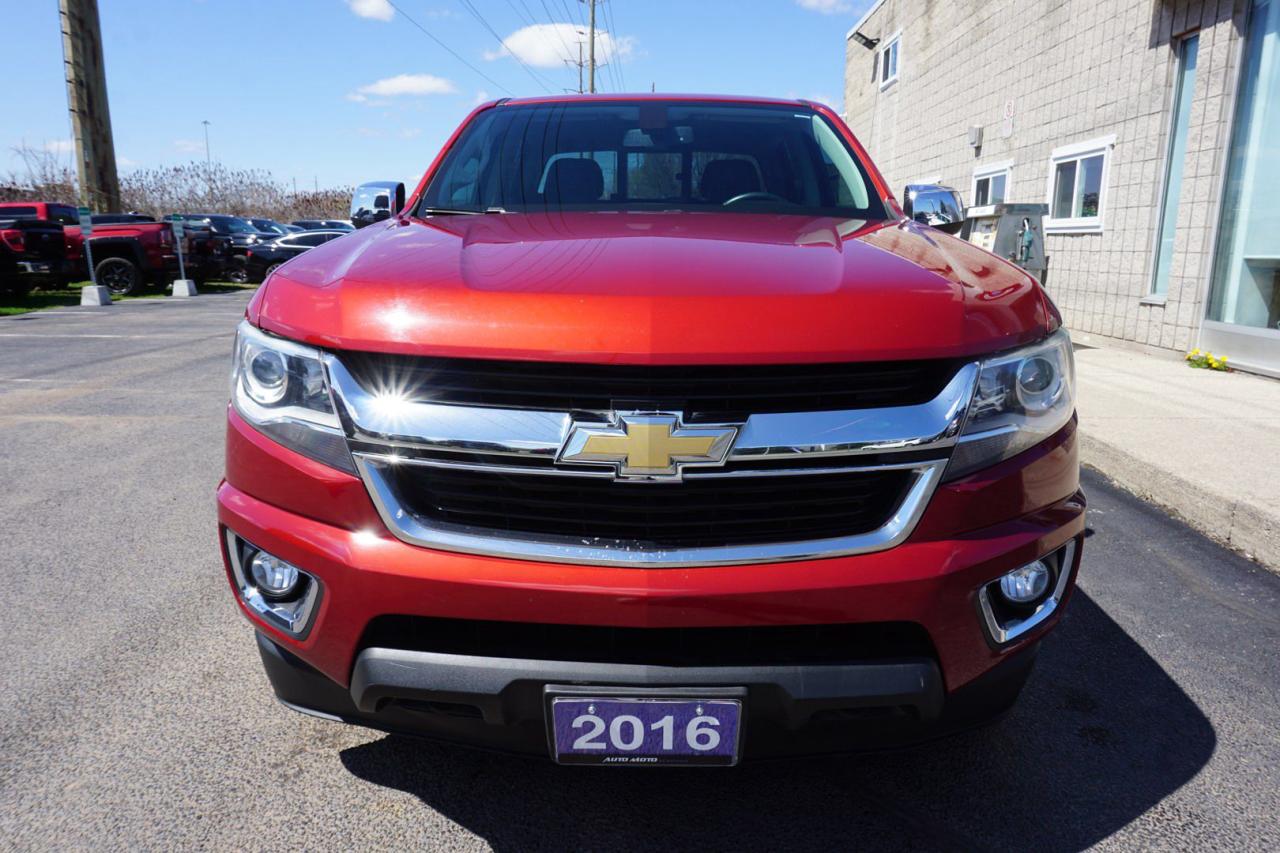2016 Chevrolet Colorado 3.6L V6 LT CHROME LUXURY PKG CREW 4WD CERTIFIED *FREE ACCIDENT* CAMERA HEATED LEATHER BLUETOOTH CRUISE ALLOYS SIDE BOARDS - Photo #2