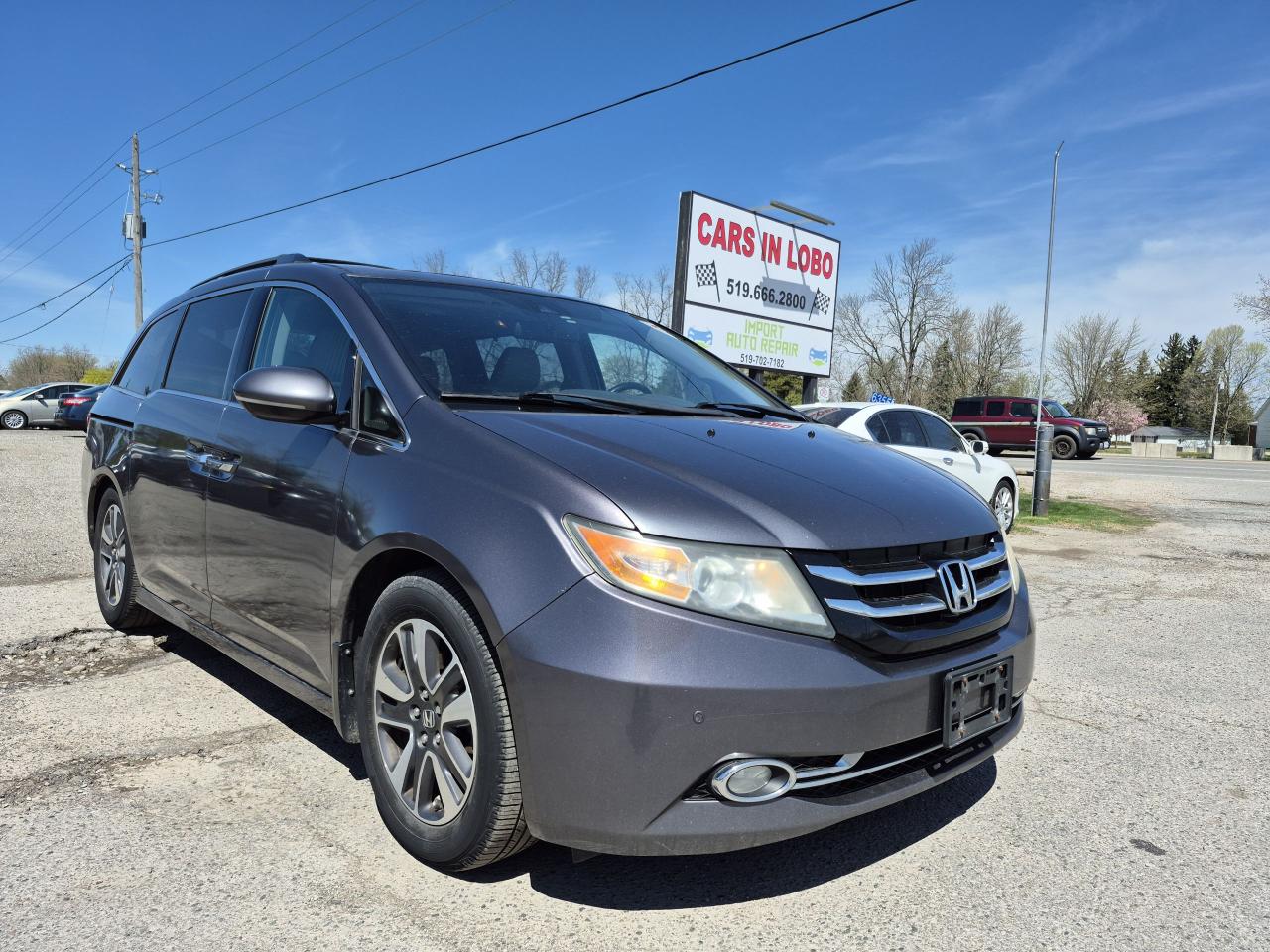 Used 2014 Honda Odyssey Touring w/RES & Navi for sale in Komoka, ON