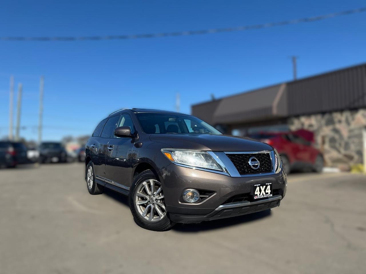 2015 Nissan Pathfinder 7 PASSS NAVI AWD  SAFETY CERTIFED  BLINDSPOT B-CAM - Photo #1