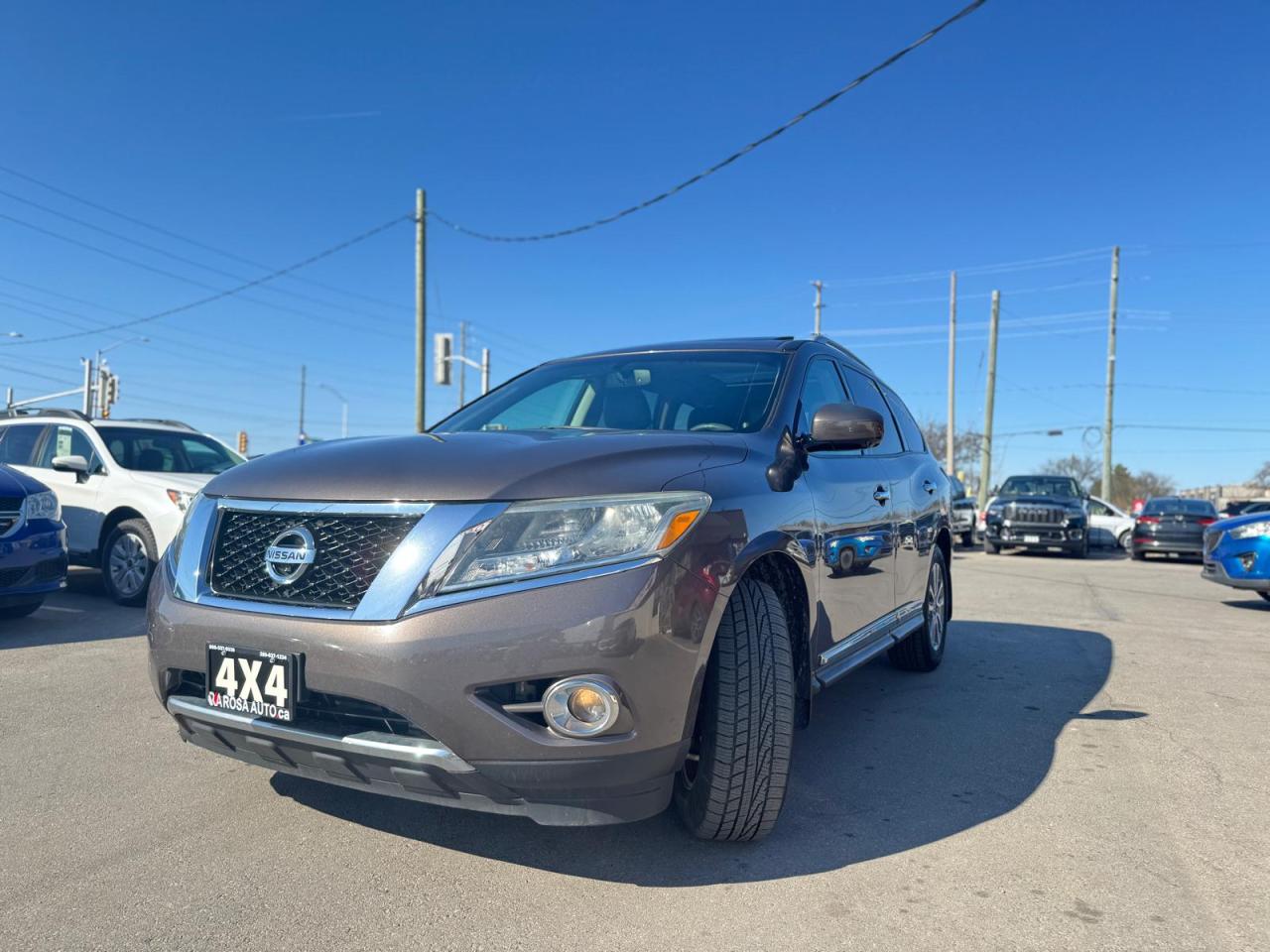 2015 Nissan Pathfinder 7 PASSS NAVI AWD PANORAMUC SUNROOF BLINDSPOT B-CAM - Photo #4