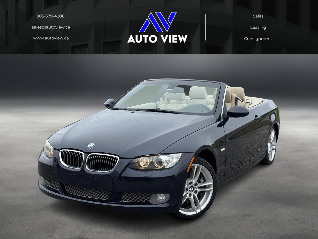 <p style=line-height: 1;>NEW ARRIVAL!!</p><p style=line-height: 1;>2008 BMW 335i Convertible!!</p><p style=line-height: 1;>**HARD TOP CONVERTIBLE**</p><p>The 2008 BMW 335i Convertible (E93) is a Canadian-spec luxury hardtop convertible featuring a 3.0L twin-turbo inline-six engine (N54) producing 300 HP&nbsp;and 300 LB-FT&nbsp;of torque. Paired with a 6-speed Steptronic automatic transmission (often with paddle shifters), it offers 0&ndash;100 km/h acceleration in roughly 5.5 seconds.</p><p><strong>Engine & Performance</strong></p><p><strong>Engine:</strong> 3.0L Twin-Turbo Inline-6 (N54).</p><p><strong>Horsepower:</strong> 300 HP @ 5800 RPM.</p><p><strong>Torque:</strong> 300 LB-FT @ 1400 - 5000 RPM.</p><p><strong>Transmission:</strong> 6-Speed Steptronic Automatic (Optional Paddle Shift).</p><p><strong>Exterior & Interior</strong></p><p><strong>Roof:</strong> Retractable Hardtop.</p><p><strong>Seating:</strong> 4 Passengers.</p><p style=line-height: 1;>&nbsp;</p><p dir=ltr style=line-height: 1.2; margin-top: 12pt; margin-bottom: 12pt;>&nbsp;</p><p dir=ltr style=line-height: 1.2; margin-top: 12pt; margin-bottom: 12pt;><span style=font-size: 11pt; font-family: Roboto,sans-serif; color: #000000; background-color: transparent; font-weight: 400; font-style: italic; font-variant: normal; text-decoration: none; vertical-align: baseline; white-space: pre-wrap;>FINANCING AND LEASING AVAILABLE ON ALL CERTIFIED VEHICLES.</span></p><p dir=ltr style=line-height: 1.2; margin-top: 12pt; margin-bottom: 12pt;><span style=font-size: 11pt; font-family: Roboto,sans-serif; color: #000000; background-color: transparent; font-weight: 400; font-style: italic; font-variant: normal; text-decoration: none; vertical-align: baseline; white-space: pre-wrap;>HST and Licensing Fees are to be charged on all vehicles.&nbsp;</span></p><p dir=ltr style=line-height: 1.2; margin-top: 12pt; margin-bottom: 12pt;><span style=font-size: 11pt; font-family: Roboto,sans-serif; color: #000000; background-color: transparent; font-weight: 400; font-style: italic; font-variant: normal; text-decoration: none; vertical-align: baseline; white-space: pre-wrap;>All CERTIFIED vehicles come with a 36-day Safety Guarantee.</span></p><p dir=ltr style=line-height: 1.2; margin-top: 12pt; margin-bottom: 12pt;><span style=font-size: 11pt; font-family: Roboto,sans-serif; color: #000000; background-color: transparent; font-weight: 400; font-style: italic; font-variant: normal; text-decoration: none; vertical-align: baseline; white-space: pre-wrap;>ALL CERTIFIED VEHICLES COME WITH A BRONZE GLOBAL WARRANTY (3 MONTH / 3,000 KM / $1,000 PER CLAIM)</span></p><p dir=ltr style=line-height: 1.2; margin-top: 12pt; margin-bottom: 12pt;><span style=font-size: 11pt; font-family: Roboto,sans-serif; color: #000000; background-color: transparent; font-weight: 400; font-style: italic; font-variant: normal; text-decoration: none; vertical-align: baseline; white-space: pre-wrap;>EXTENDED GLOBAL WARRANTY OPTIONS AVAILABLE ON ALL CERTIFIED VEHICLES.</span></p><p dir=ltr style=line-height: 1.2; margin-top: 12pt; margin-bottom: 12pt;><span style=font-size: 11pt; font-family: Roboto,sans-serif; color: #000000; background-color: transparent; font-weight: 400; font-style: italic; font-variant: normal; text-decoration: none; vertical-align: baseline; white-space: pre-wrap;>Auto View is located at 590 South Service Road Stoney Creek, only minutes off the QEW Exit 83 Fruitland Road!</span></p><p dir=ltr style=line-height: 1.2; margin-top: 12pt; margin-bottom: 12pt;><span style=font-size: 11pt; font-family: Roboto,sans-serif; color: #000000; background-color: transparent; font-weight: 400; font-style: italic; font-variant: normal; text-decoration: none; vertical-align: baseline; white-space: pre-wrap;>Contact us VIA email, call, or text!</span></p><p dir=ltr style=line-height: 1.2; margin-top: 12pt; margin-bottom: 12pt;><span style=font-size: 11pt; font-family: Roboto,sans-serif; color: #000000; background-color: transparent; font-weight: 400; font-style: italic; font-variant: normal; text-decoration: none; vertical-align: baseline; white-space: pre-wrap;>sales@autoview.ca</span></p><p style=line-height: 1.2;><span id=docs-internal-guid-4ac04223-7fff-914d-3829-742cb49c2e1a></span></p><p dir=ltr style=line-height: 1.2; margin-top: 12pt; margin-bottom: 12pt;><span style=font-size: 11pt; font-family: Roboto,sans-serif; color: #000000; background-color: transparent; font-weight: 400; font-style: italic; font-variant: normal; text-decoration: none; vertical-align: baseline; white-space: pre-wrap;>905-379-4206</span></p>