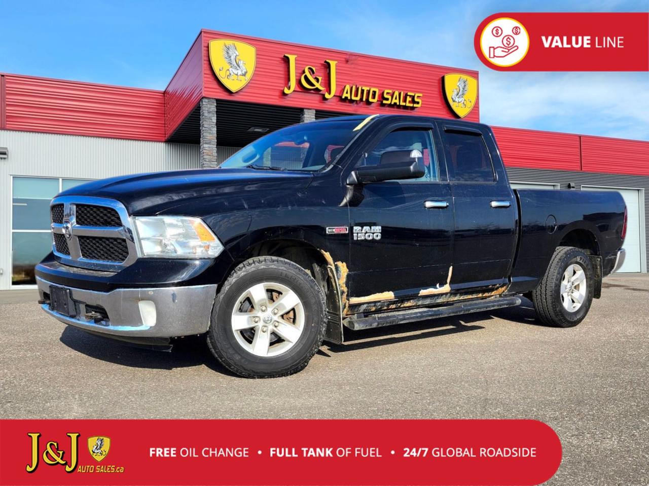 Used 2015 RAM 1500 SLT DIESEL,DIESEL for sale in Brandon, MB
