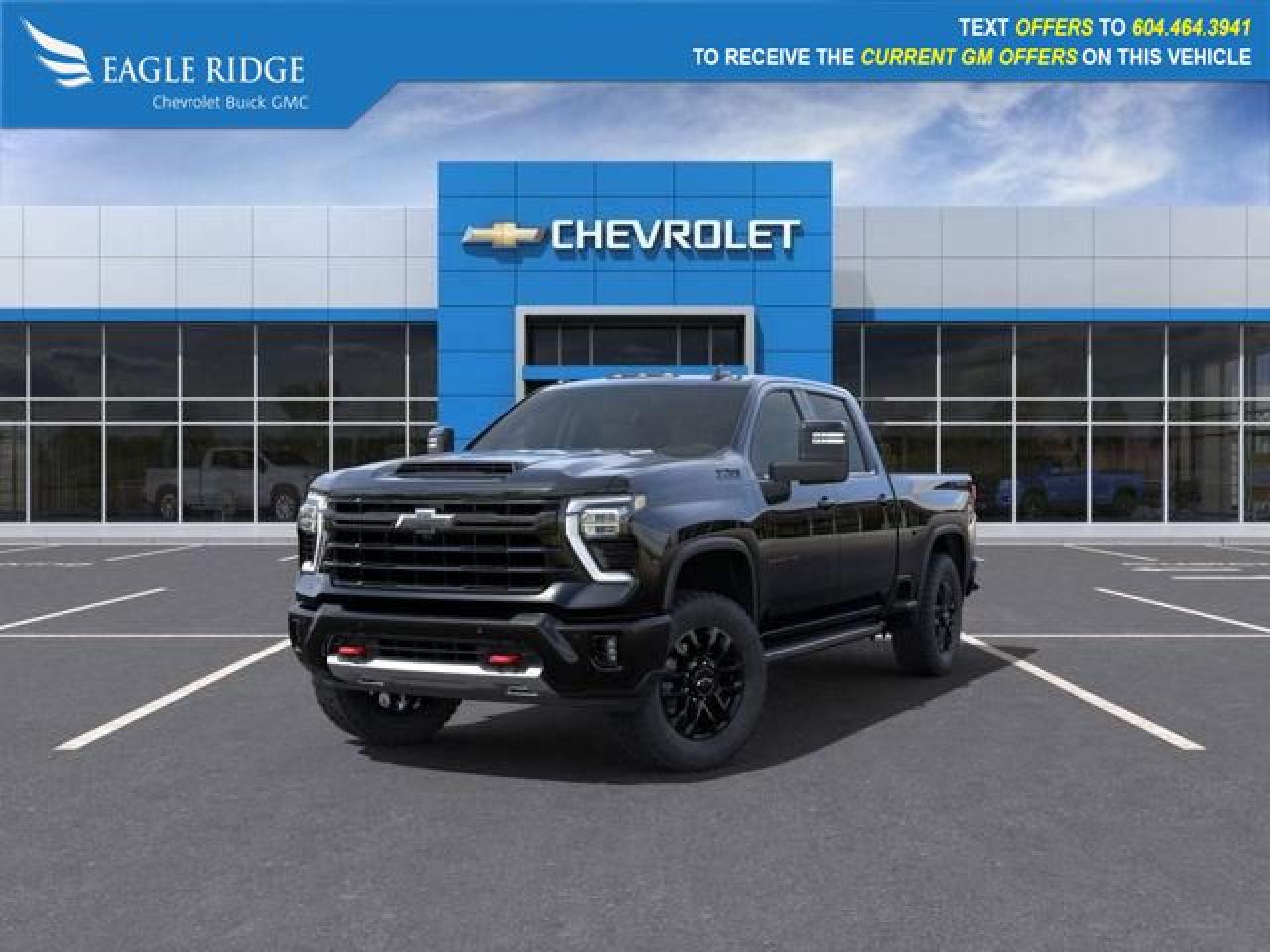 New 2025 Chevrolet Silverado 3500HD LTZ 13.4-inch touchscreen, 12.3-inch driver display, wireless Apple CarPlay and Android Auto, Wi-Fi compatibility, Bluetooth, six-speaker audio, forward collision alert, automatic emergency braking, HD re for sale in Coquitlam, BC