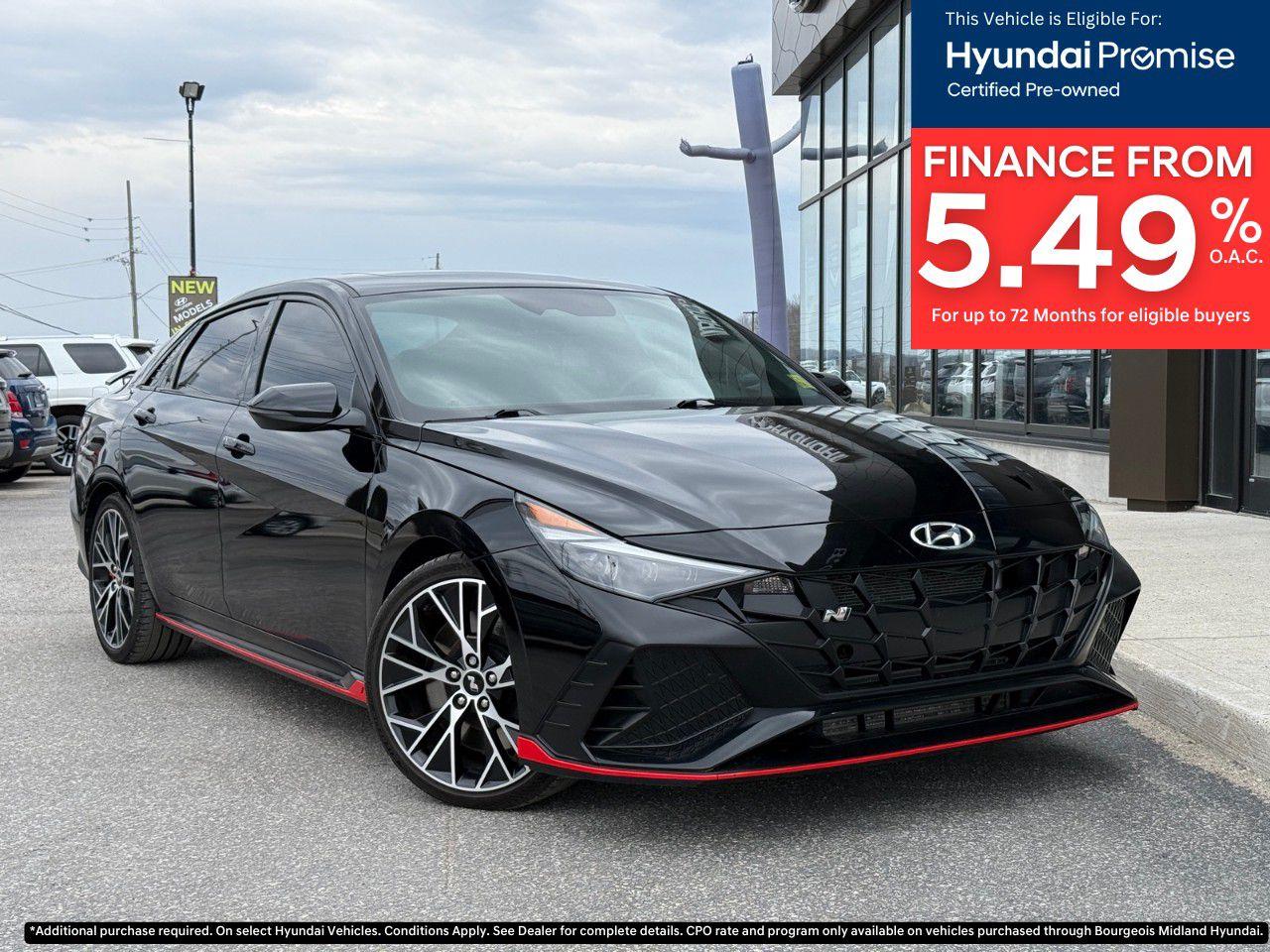 Used 2023 Hyundai Elantra N Manual for sale in Midland, ON
