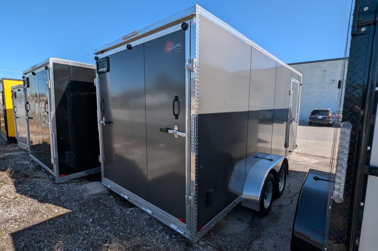 2025 Canadian Trailer Company 7x16 V-Nose Cargo Trailer Aluminum Tandem Axle Photo7
