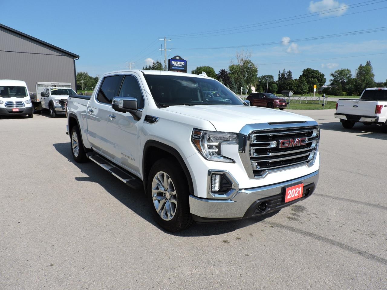 Used 2021 GMC Sierra 1500 SLT 5.3L 4X4 Leather Navigation Well Maintained for sale in Gorrie, ON