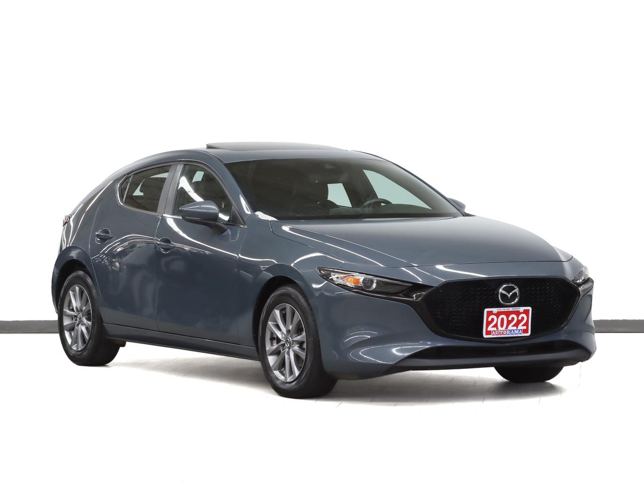 2022 Mazda MAZDA3 SPORT GS | Leather | Sunroof | ACC | CarPlay