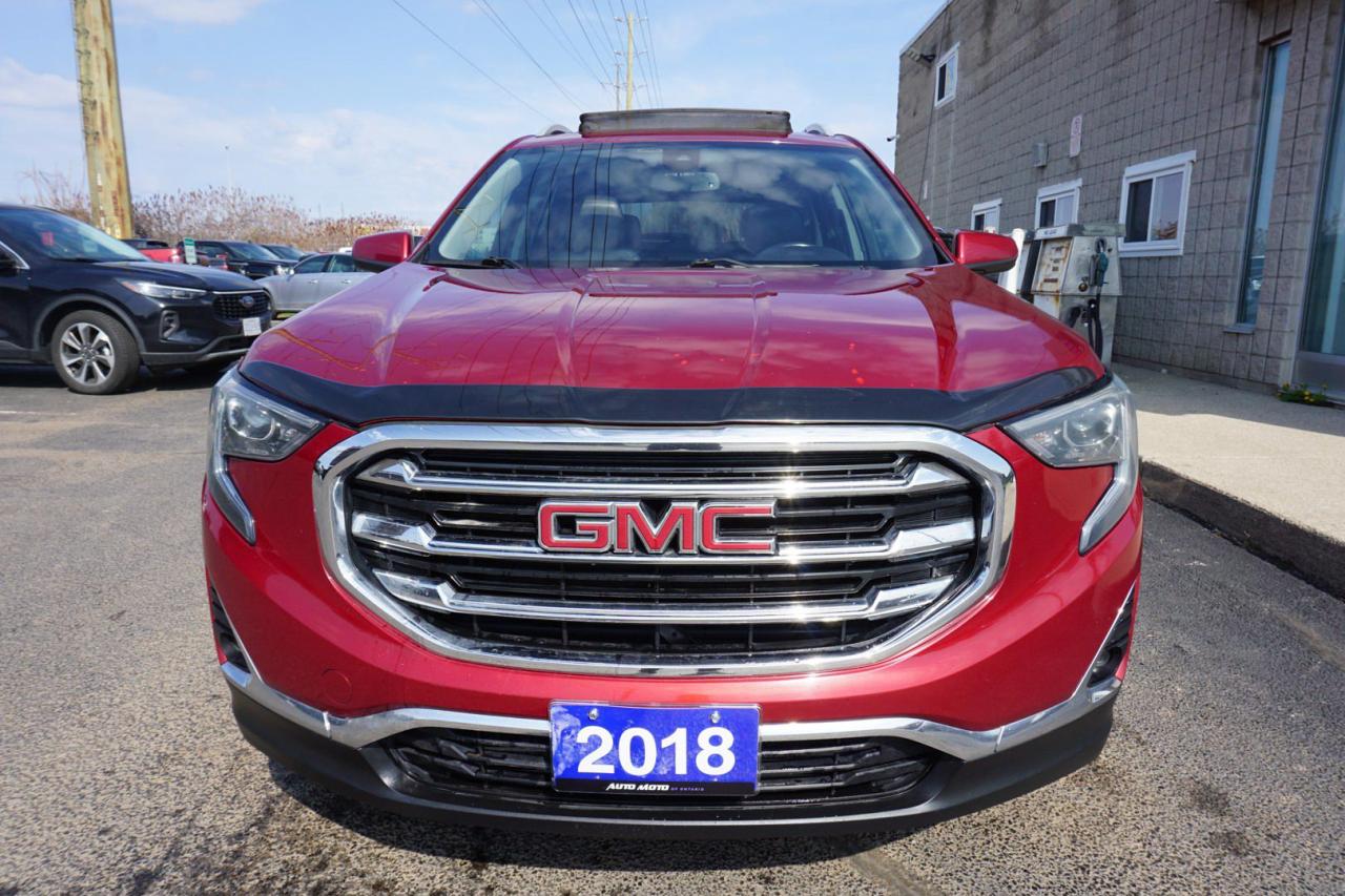 2018 GMC Terrain 2.0L SLT AWD CERTIFIED *GMC MAINTAIN* NAV CAMERA HEATED LEATHER PANO ROOF P.SENSORS BLUETOOTH CRUISE ALLOYS - Photo #2