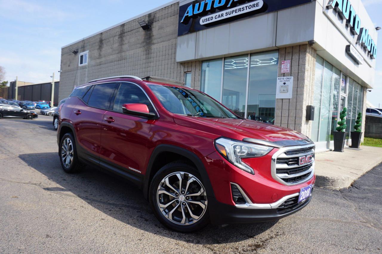 2018 GMC Terrain 2.0L SLT AWD CERTIFIED *GMC MAINTAIN* NAV CAMERA HEATED LEATHER PANO ROOF P.SENSORS BLUETOOTH CRUISE ALLOYS - Photo #8