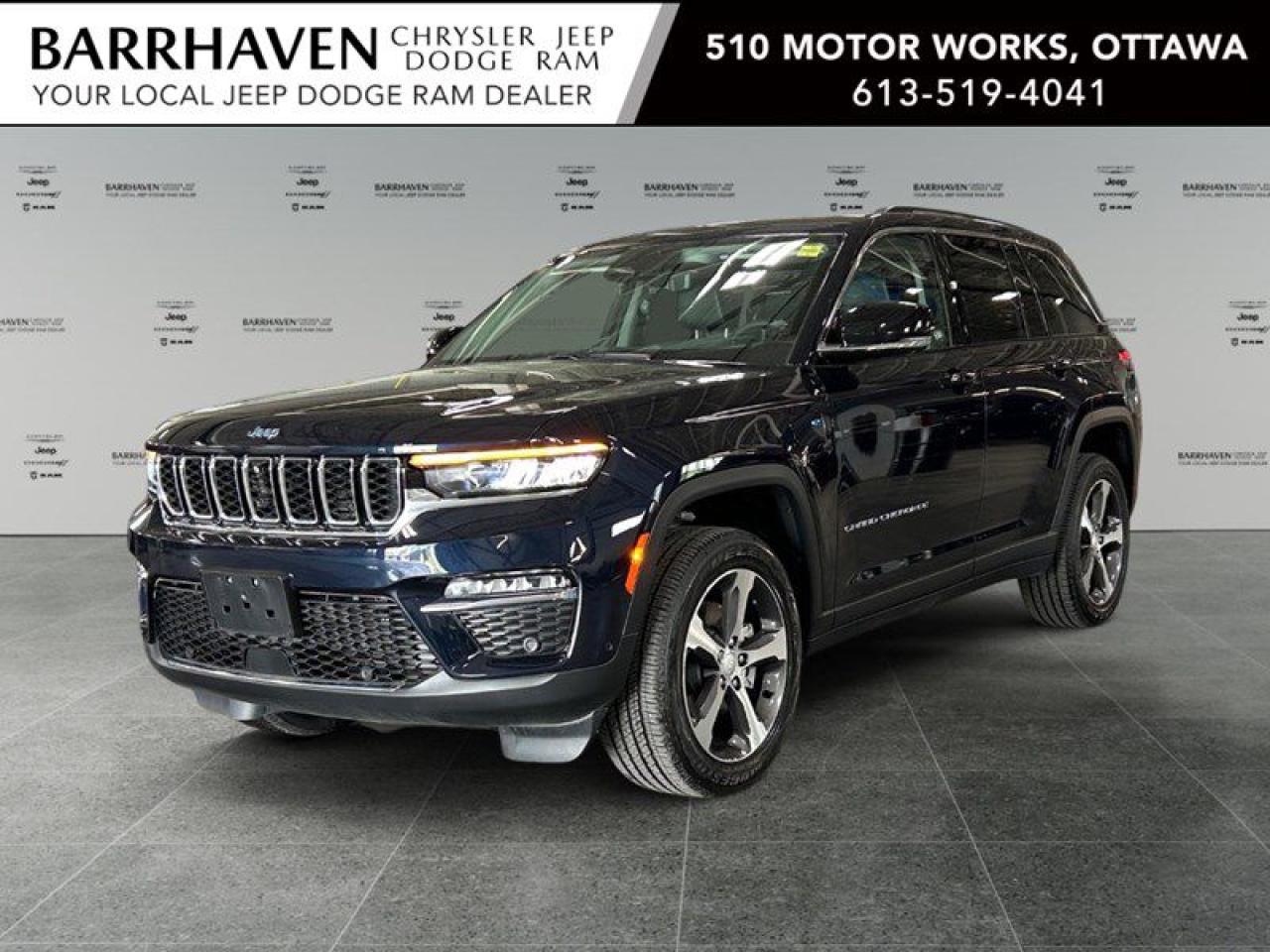 Used 2023 Jeep Grand Cherokee 4xe | Hybrid, Leather, Pano Roof, DVD for sale in Ottawa, ON