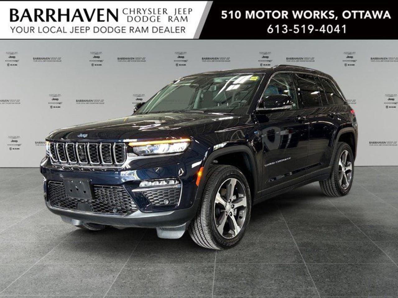 Used 2023 Jeep Grand Cherokee 4xe | Hybrid, Leather, Pano Roof, DVD for sale in Ottawa, ON