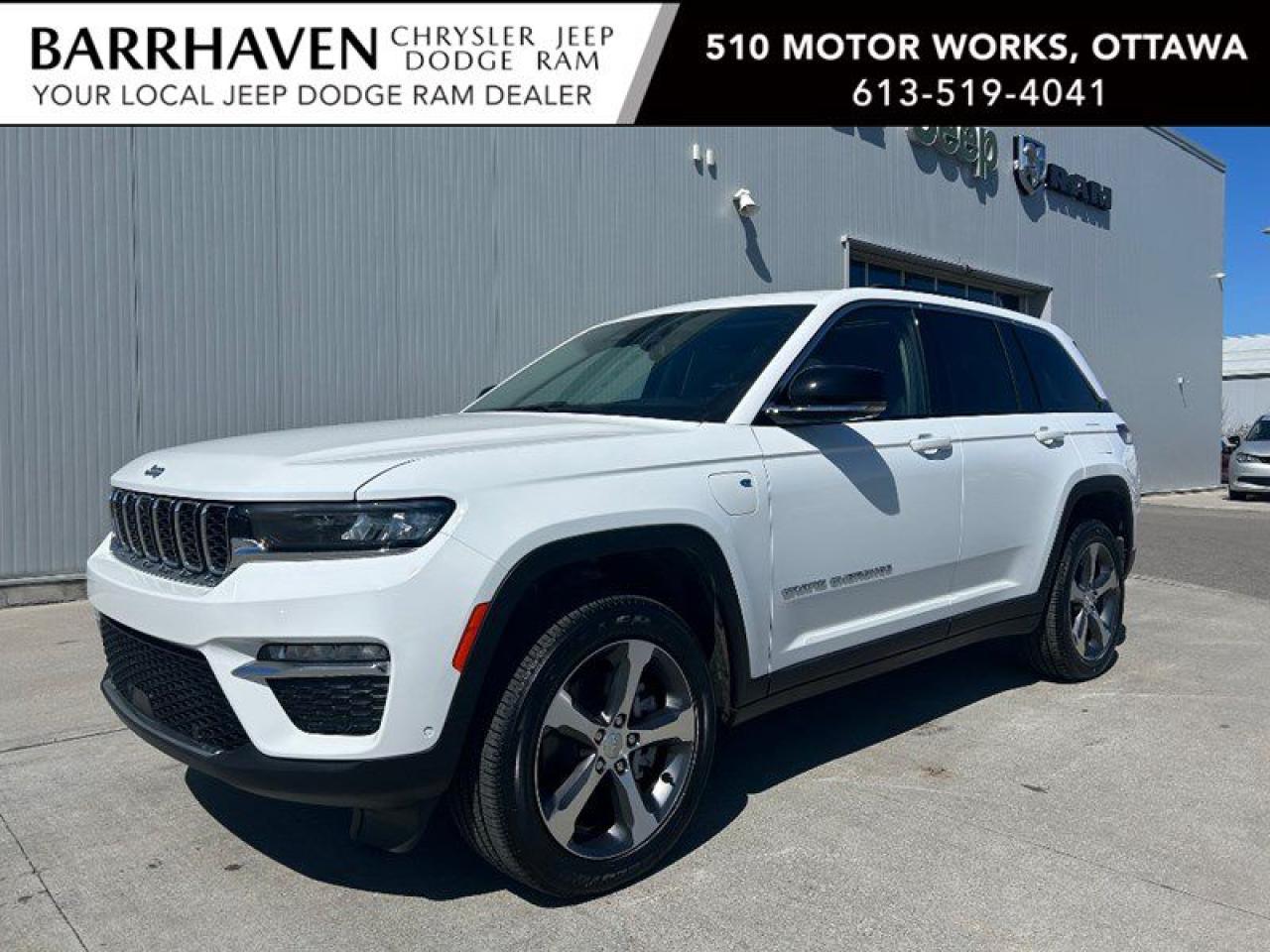 Used 2023 Jeep Grand Cherokee 4xe 4x4 | Hybrid, Leather, Pano Roof, DVD for sale in Ottawa, ON