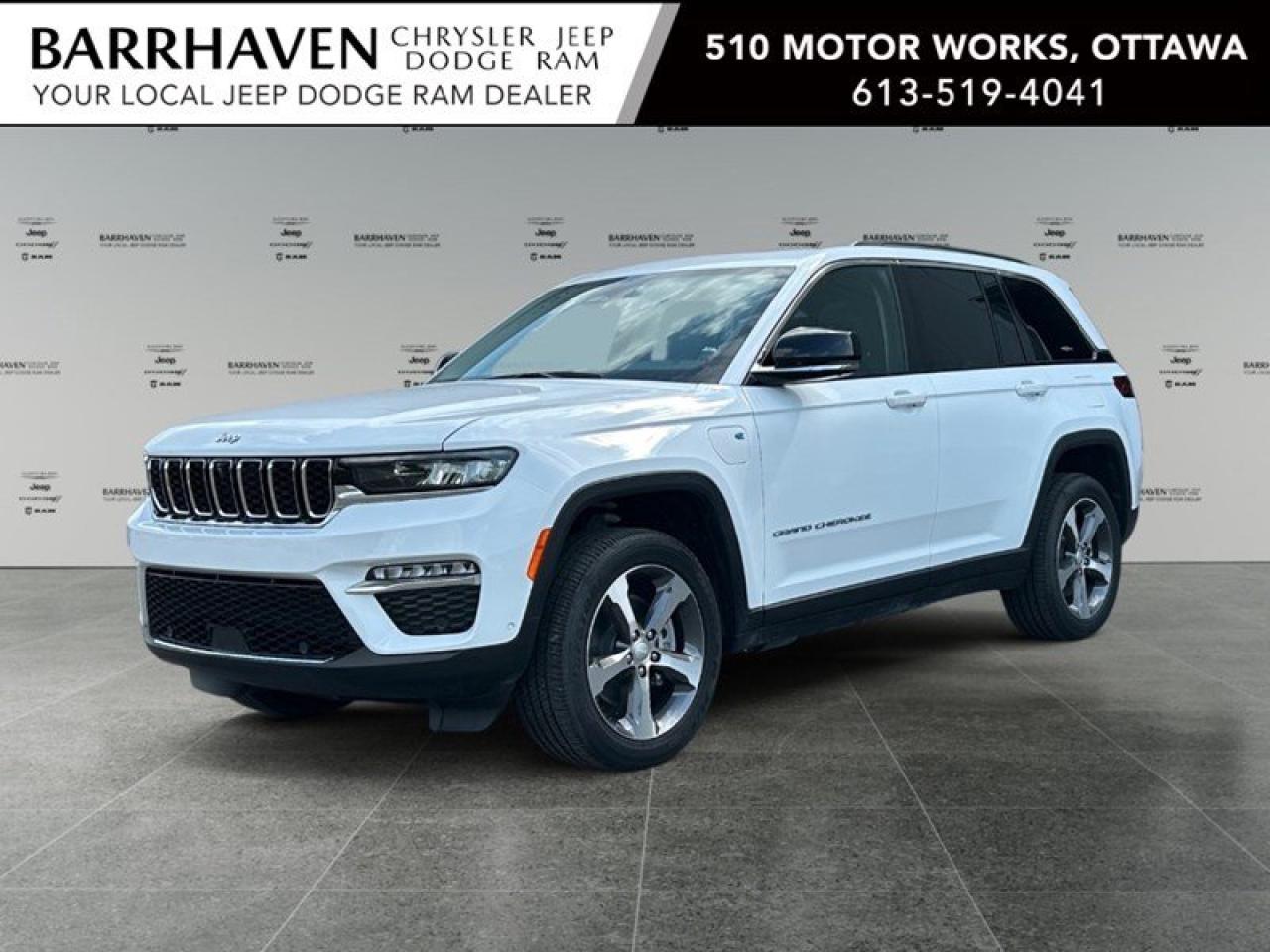 Used 2023 Jeep Grand Cherokee 4xe 4x4 | Hybrid, Leather, Pano Roof, DVD for sale in Ottawa, ON