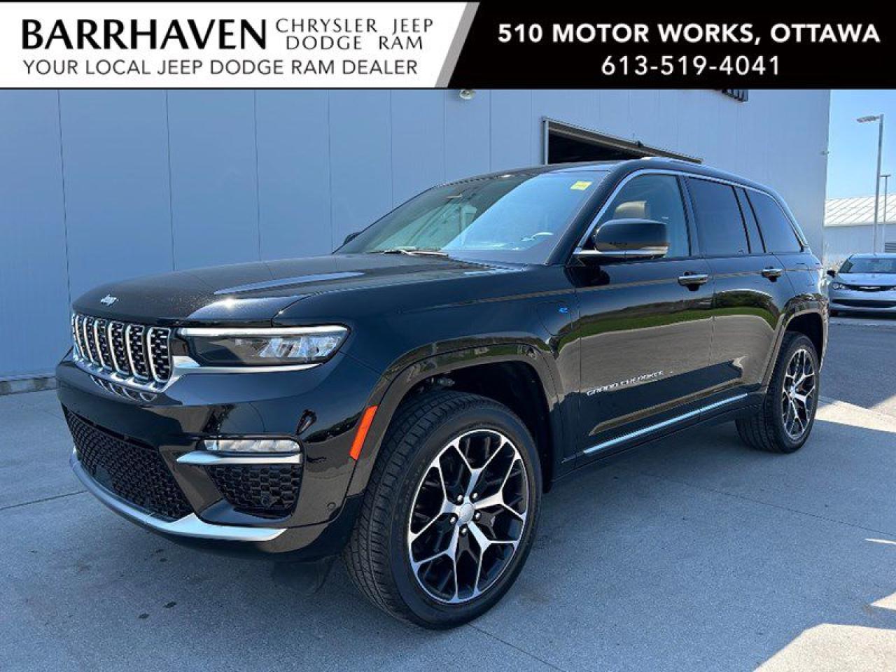 Used 2023 Jeep Grand Cherokee 4xe Summit Reserve 4x4 | Hybrid, Leather, Pano Roof for sale in Ottawa, ON