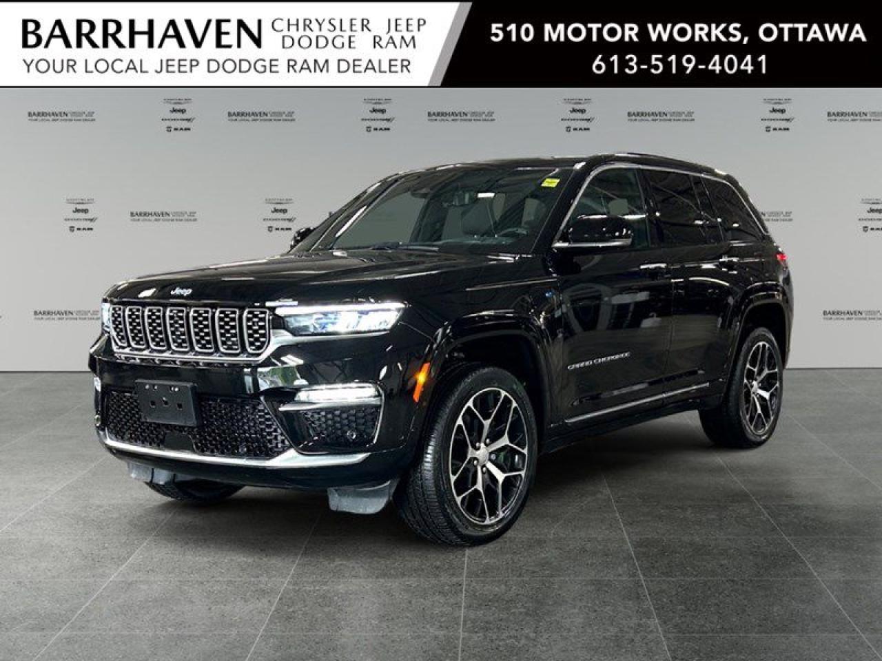 Used 2023 Jeep Grand Cherokee 4xe Summit Reserve 4x4 for sale in Ottawa, ON
