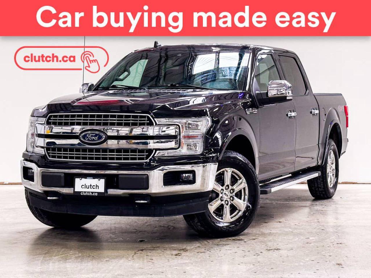 Used 2019 Ford F-150 Lariat SuperCrew 5 1/2 ft 4x4 w/ Apple CarPlay, Heated Front Seats, Rearview Cam for sale in Toronto, ON