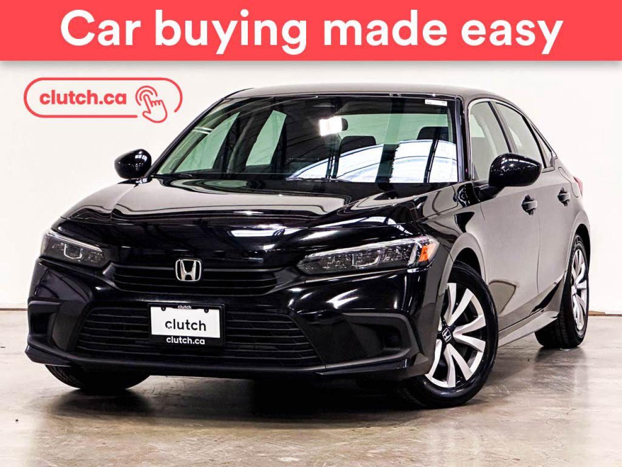 Used 2022 Honda Civic LX w/ Apple CarPlay, Heated Front Seats, Rearview Cam for sale in Toronto, ON