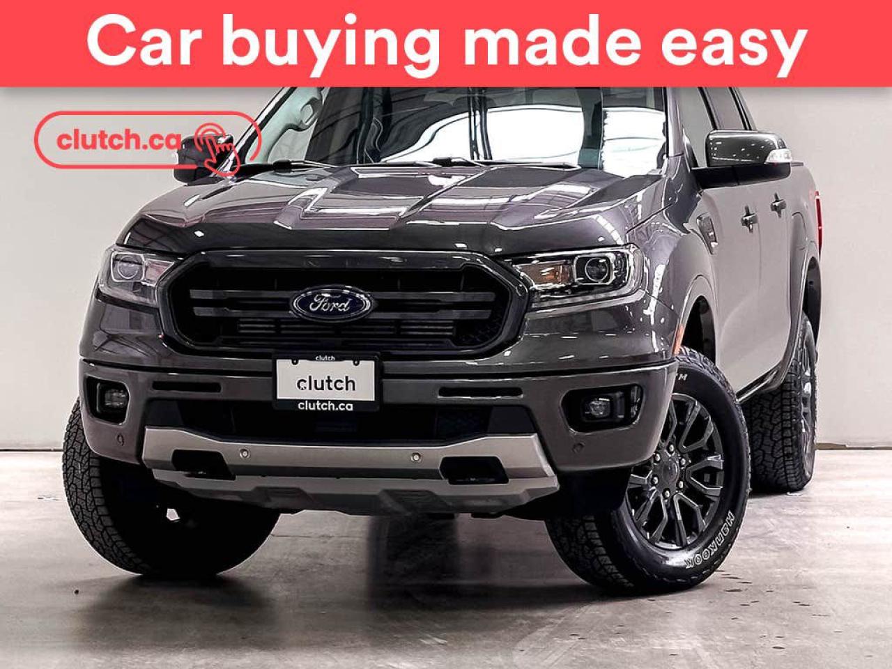 Used 2020 Ford Ranger Lariat SuperCrew 5 ft 4x4 w/ Apple CarPlay, Heated Front Seats, Rearview Cam for sale in Toronto, ON