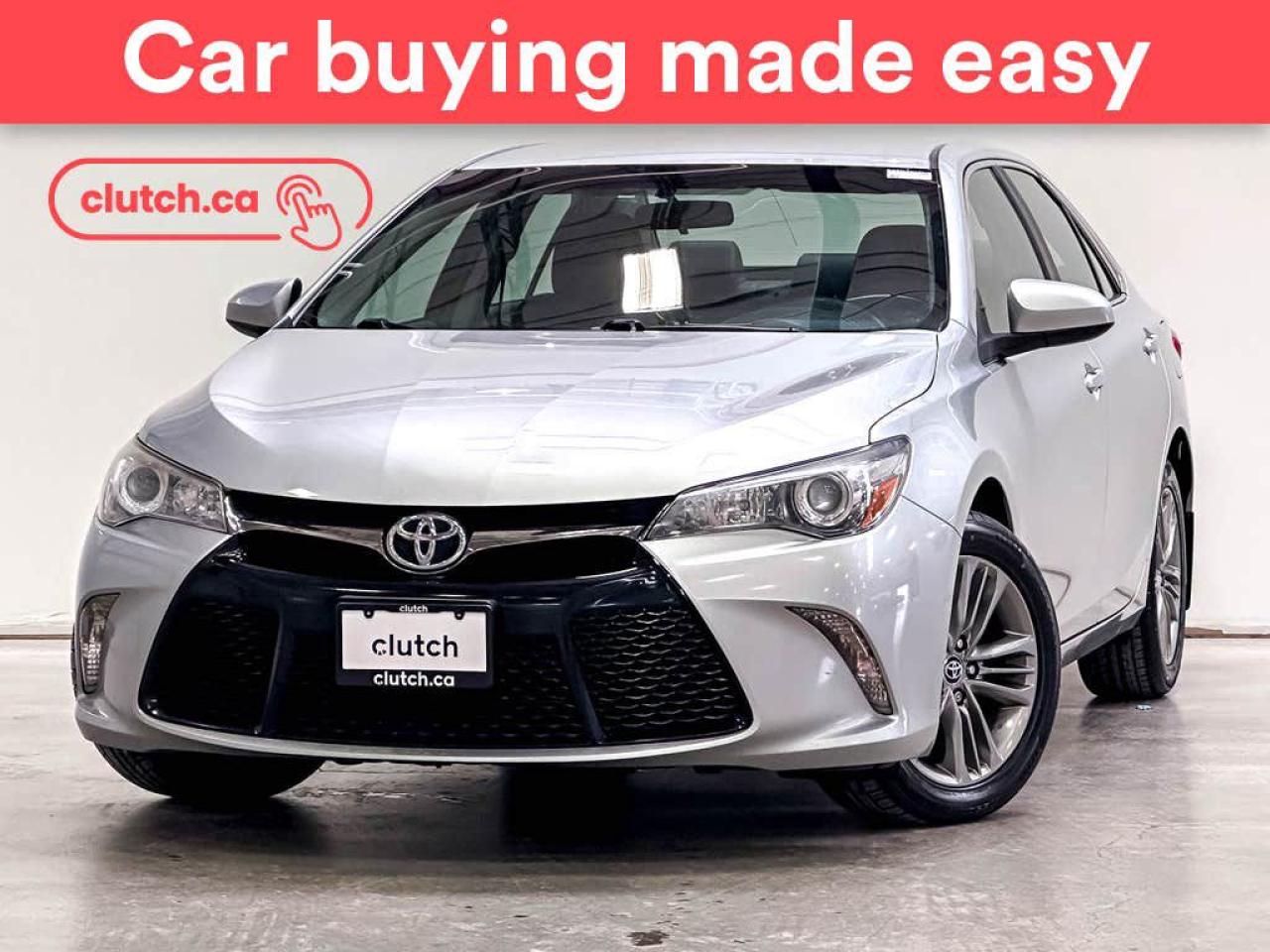 Used 2017 Toyota Camry SE w/ Heated Front Seats, Rearview Camera, Cruise Control for sale in Toronto, ON
