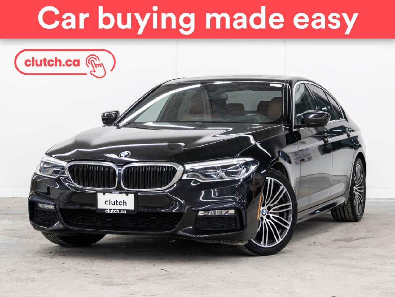 Used 2018 BMW 5 Series 530i xDrive AWD w/Apple CarPlay, Heated Front Seats, Rearview Cam for sale in Toronto, ON
