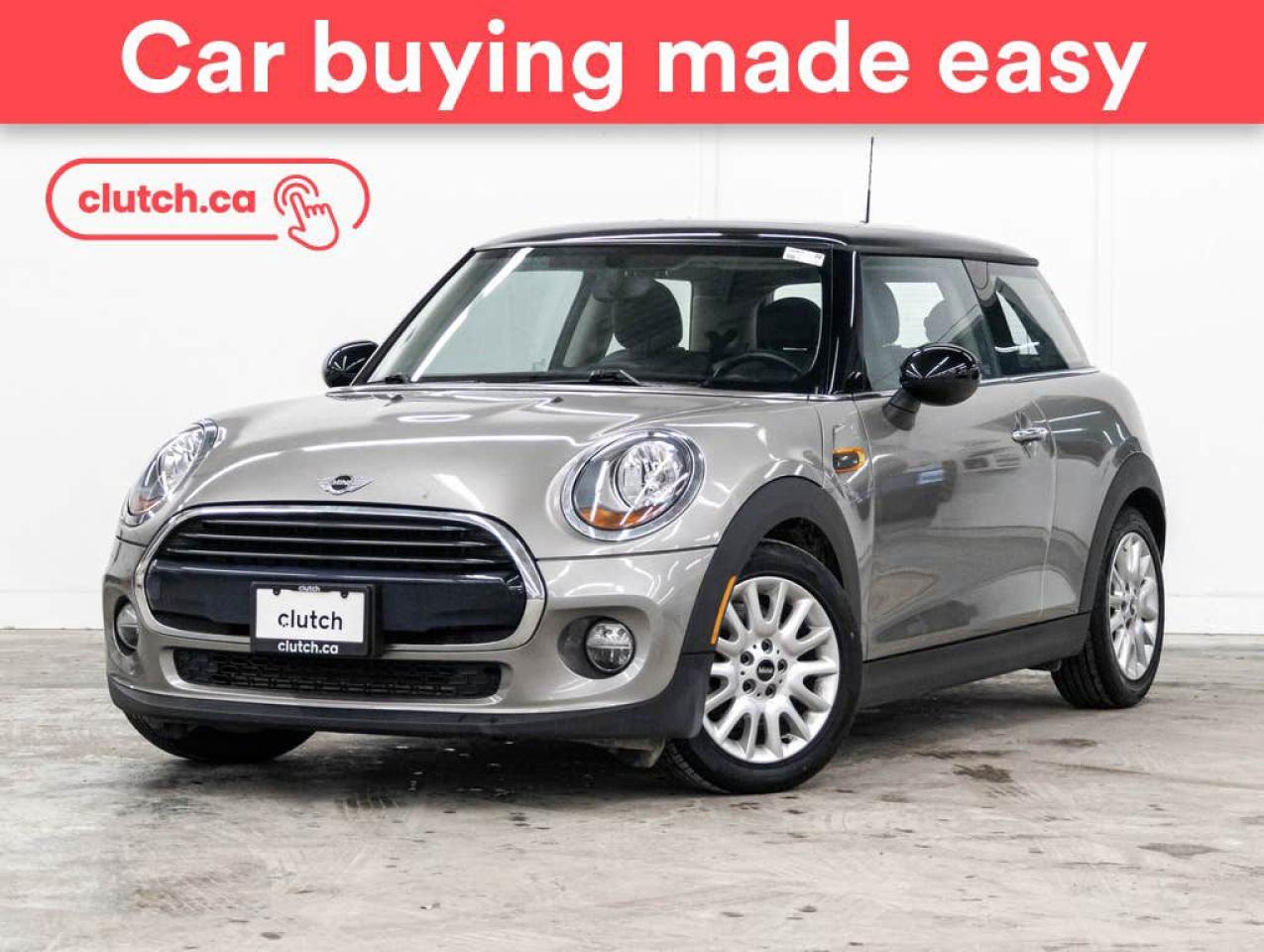 Used 2016 MINI 3 Door Cooper w/Sunroof, Bluetooth, Heated Front Seats for sale in Toronto, ON