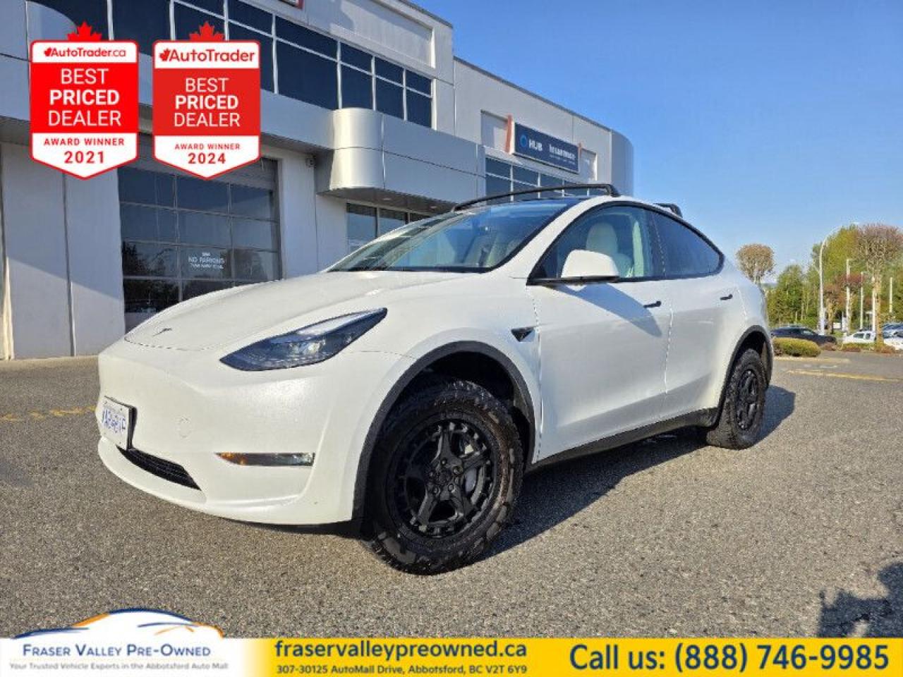 Used 2023 Tesla Model Y Long Range  7-Pass, White Interior, No PST until A for sale in Abbotsford, BC