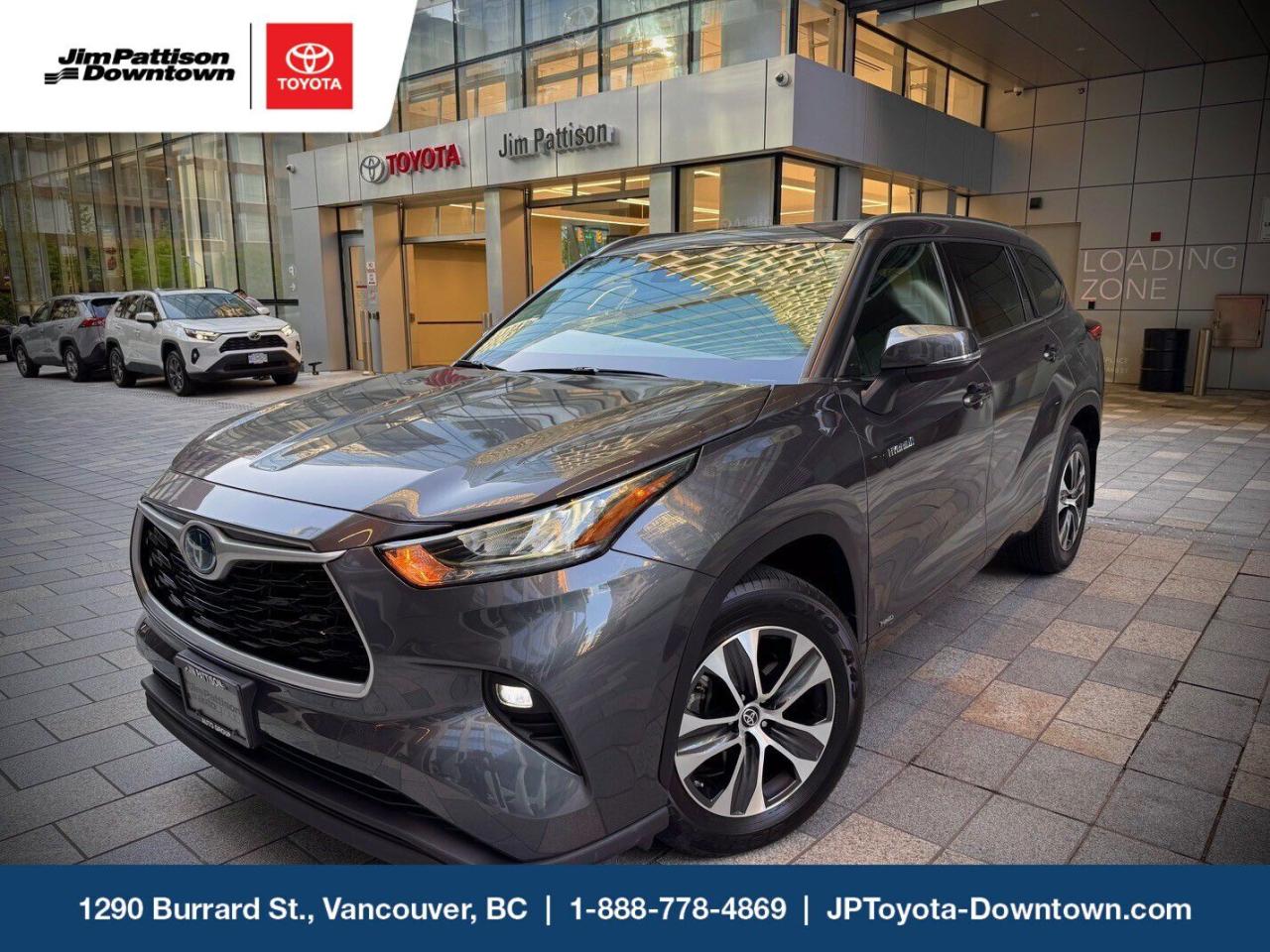 Used 2021 Toyota Highlander Hybrid XLE AWD / LOCAL VEHICLE / 1OWNER for sale in Vancouver, BC