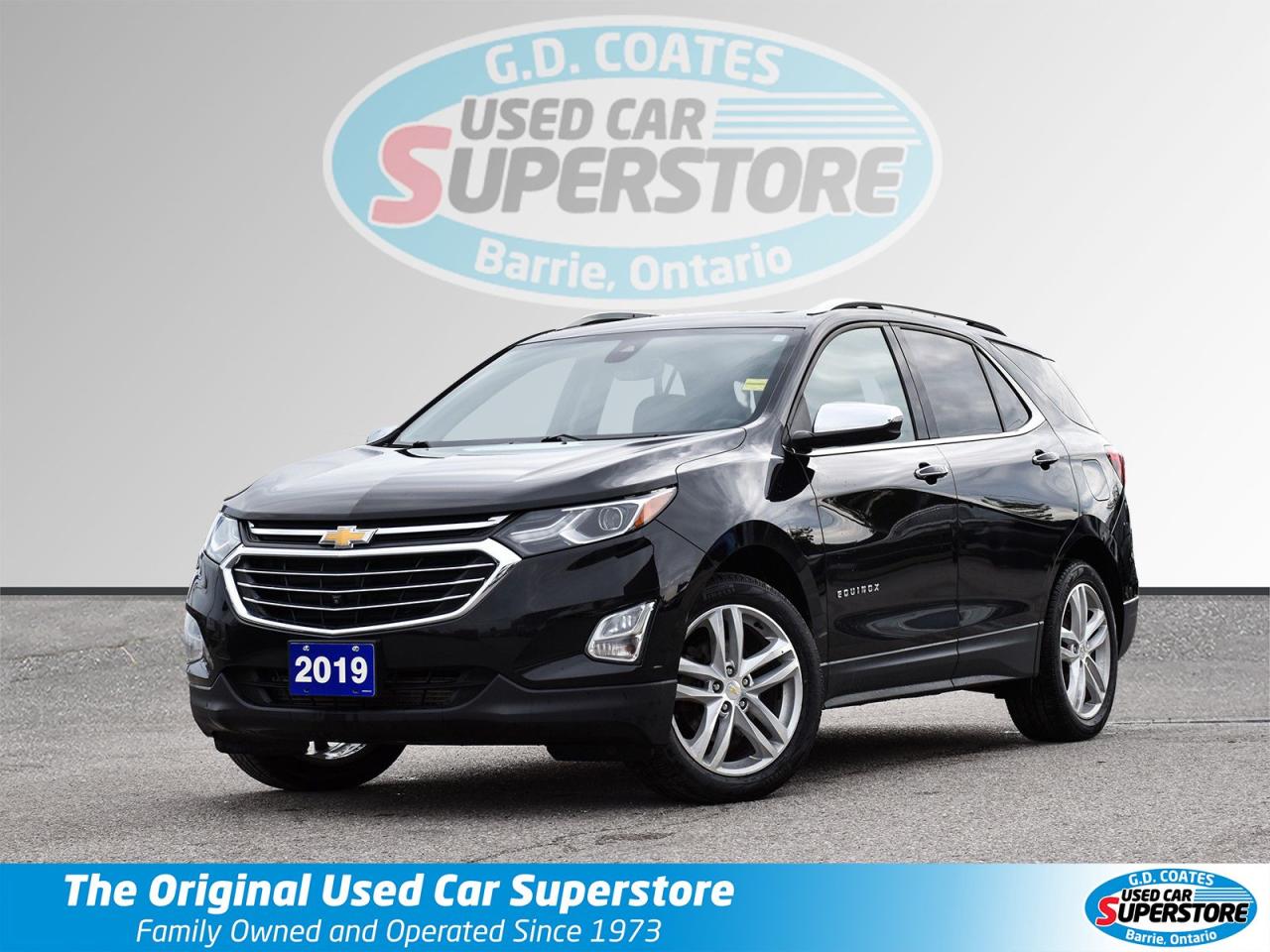 Used 2019 Chevrolet Equinox Premier AWD ~Nav ~Camera ~Leather ~Panoramic Roof for sale in Barrie, ON