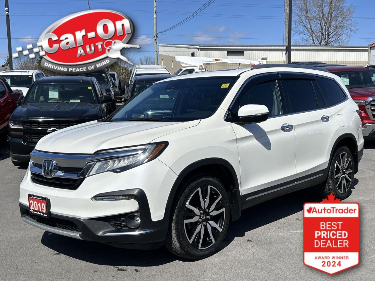 Used 2019 Honda Pilot TOURING AWD| 7-PASS| LEATHER| PANO ROOF| DVD| NAV for sale in Ottawa, ON