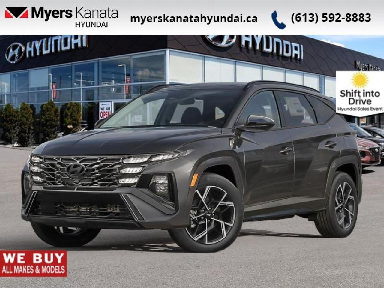 New 2025 Hyundai Tucson Hybrid N-Line AWD  - Sunroof - $168.79 /Wk for sale in Kanata, ON