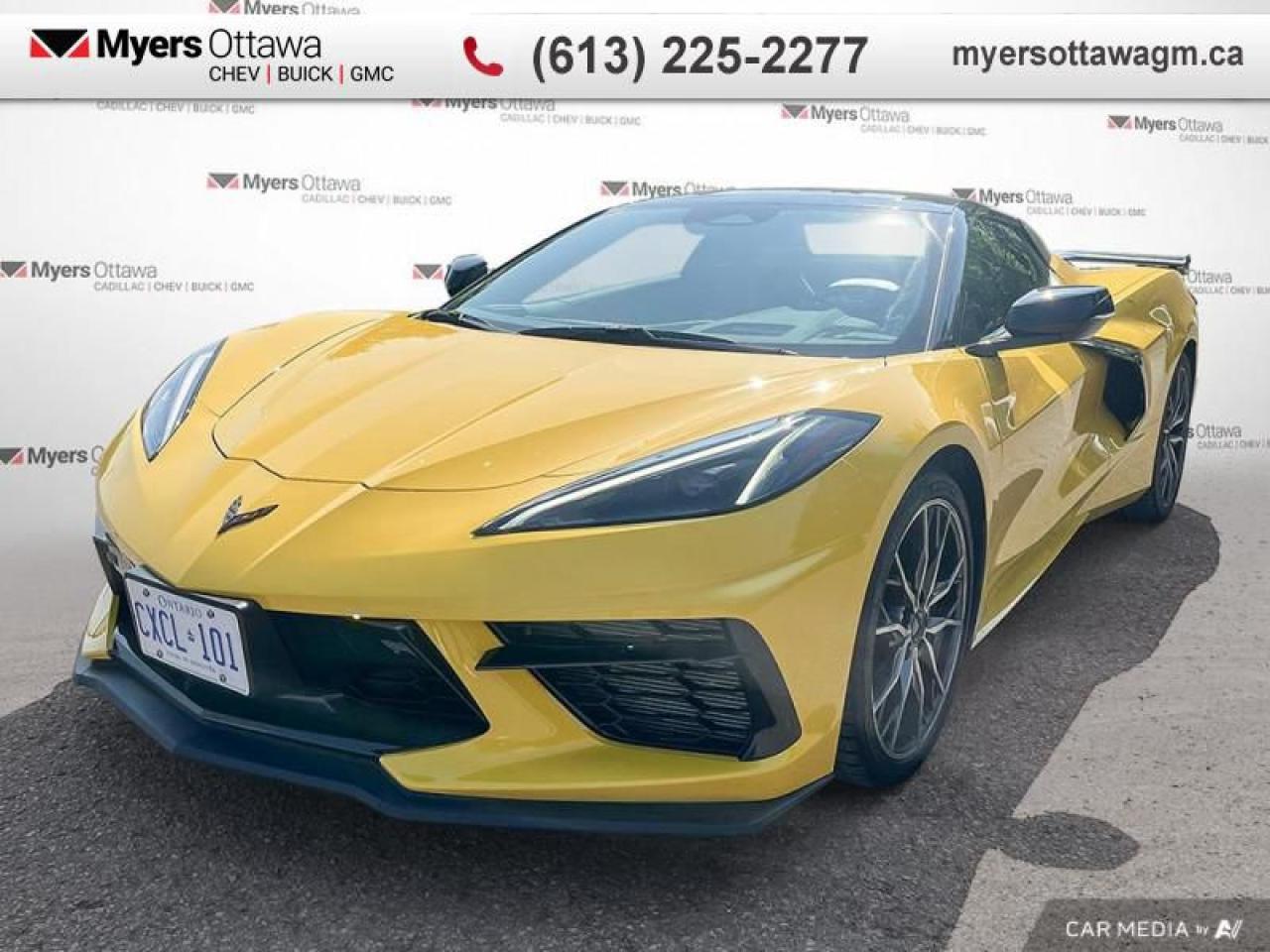 Used 2025 Chevrolet Corvette Z51 Performance Package  2LT, CONVERTIBLE, Z51, 20 SPOKE WHEELS, MAG RIDE for sale in Ottawa, ON