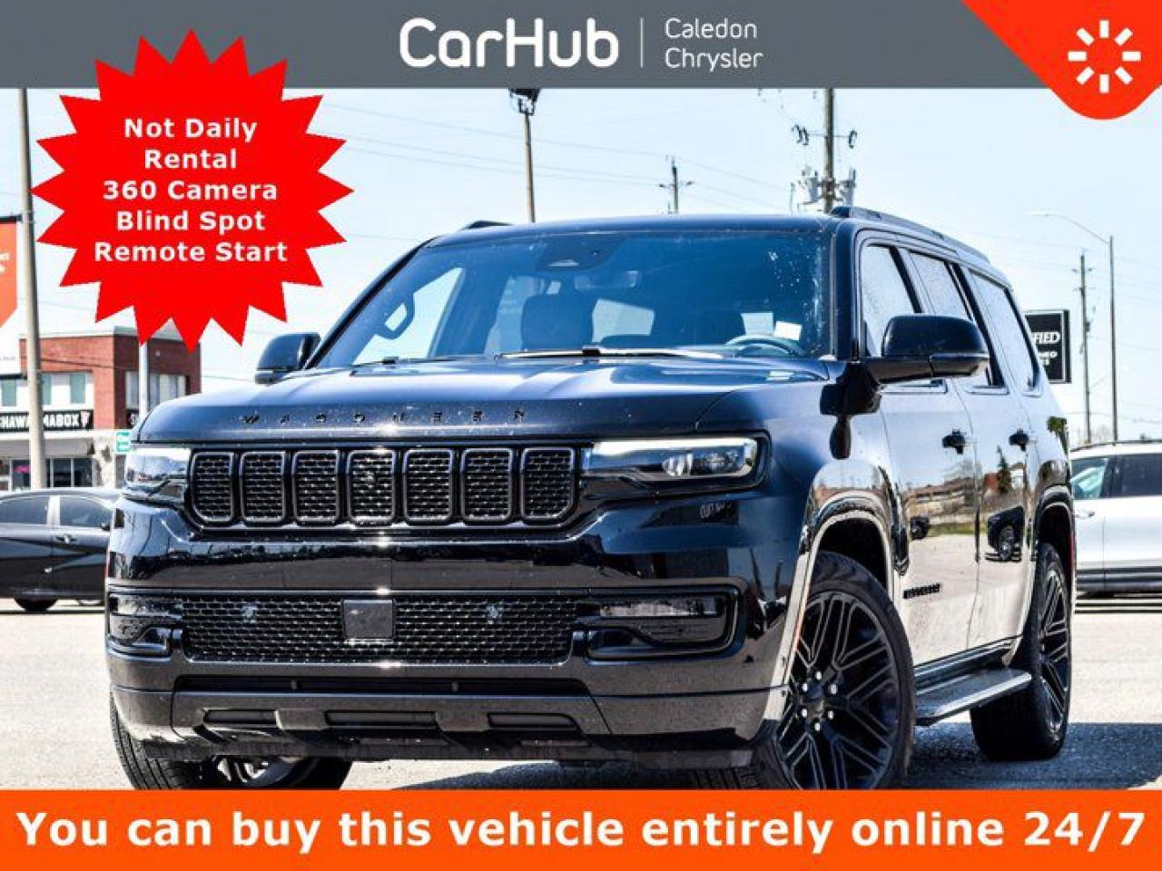 Used 2024 Jeep Wagoneer Series II Carbide 7Seater Pano sunroof DVD 22