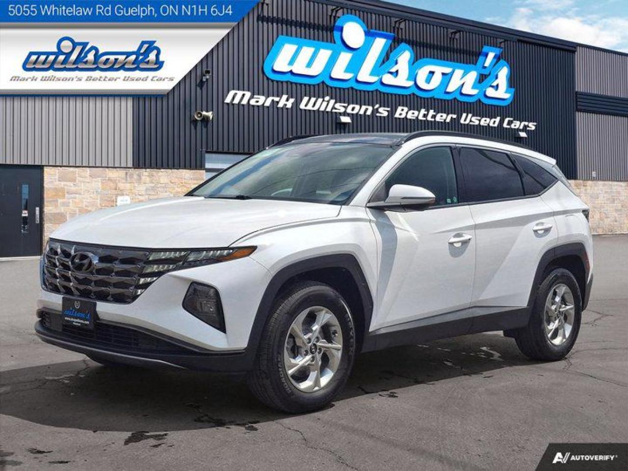 Used 2024 Hyundai Tucson Trend AWD | Leather | Panoramic Sunroof | Nav | Power Seat | Heated Wheel + Seats | CarPlay & More ! for sale in Guelph, ON