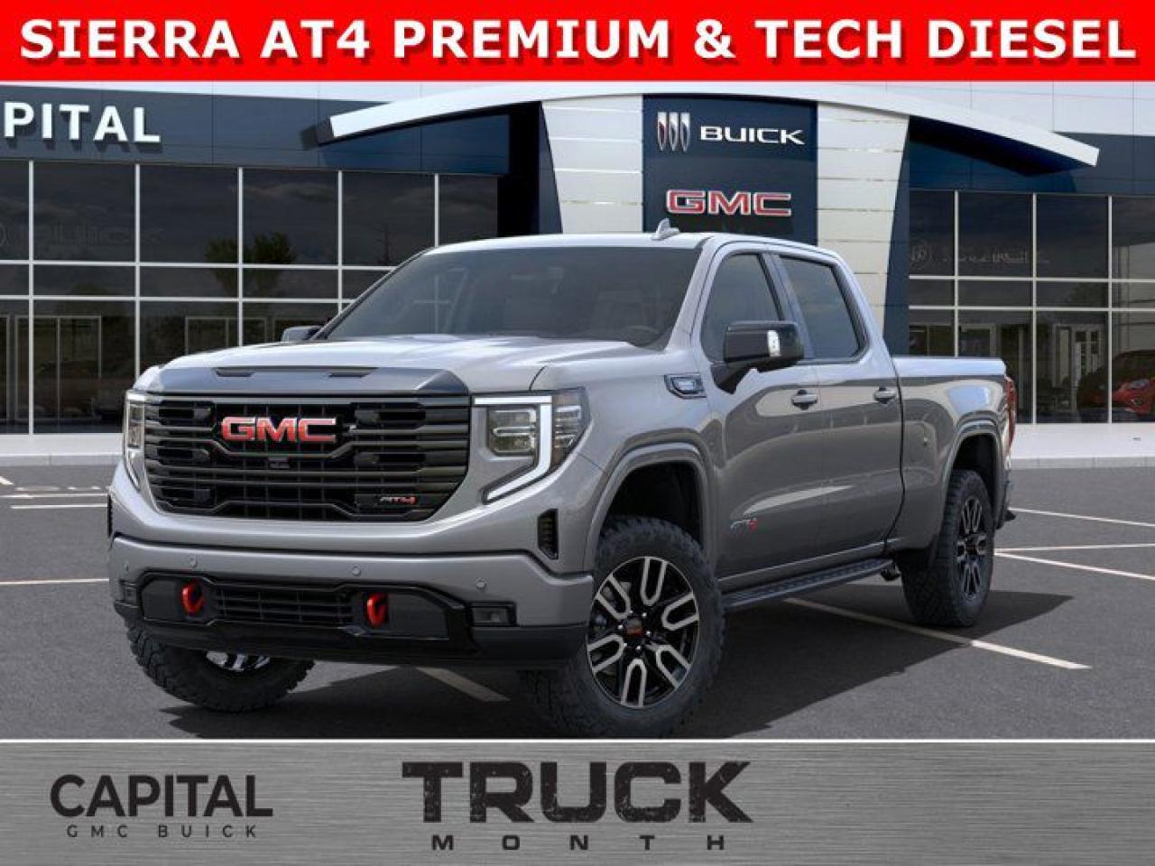 New 2025 GMC Sierra 1500 Crew Cab AT4 for sale in Edmonton, AB
