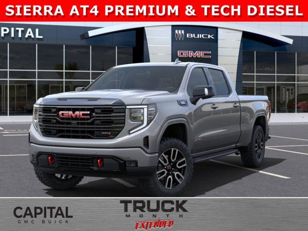 New 2025 GMC Sierra 1500 Crew Cab AT4 for sale in Edmonton, AB