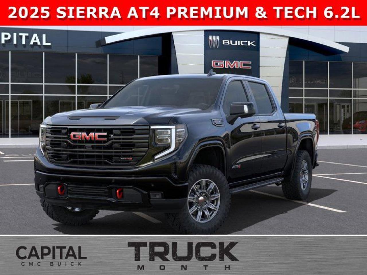 New 2025 GMC Sierra 1500 Crew Cab AT4 for sale in Edmonton, AB