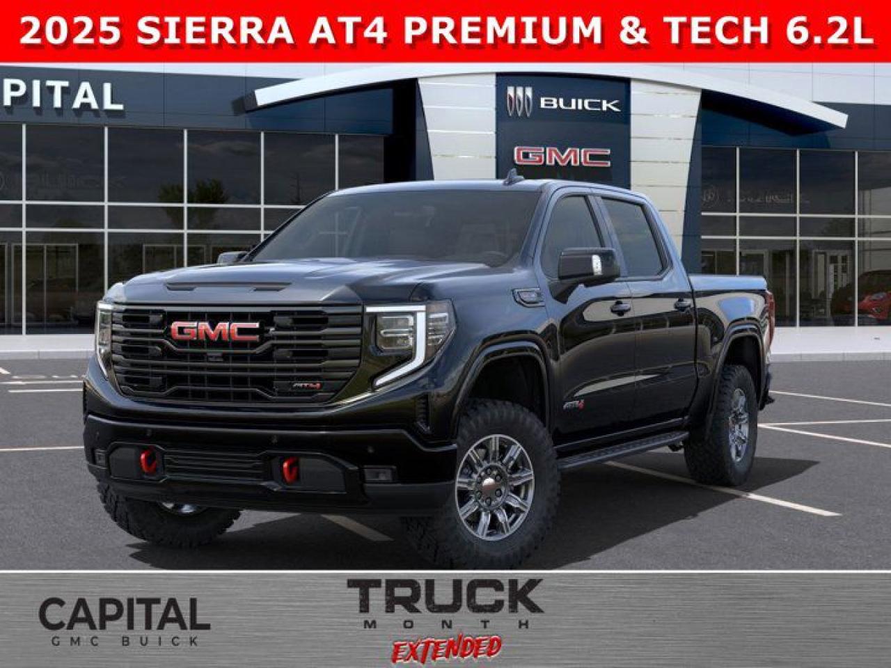 New 2025 GMC Sierra 1500 Crew Cab AT4 for sale in Edmonton, AB